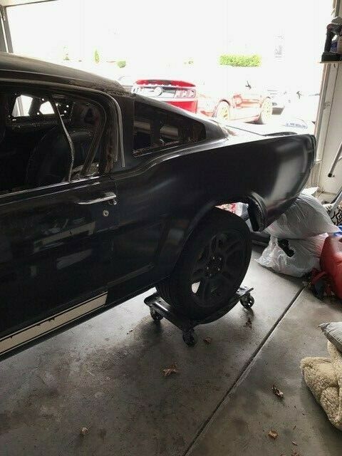 1966 Black Ford Mustang Fastback