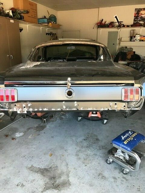 1966 Black Ford Mustang Fastback