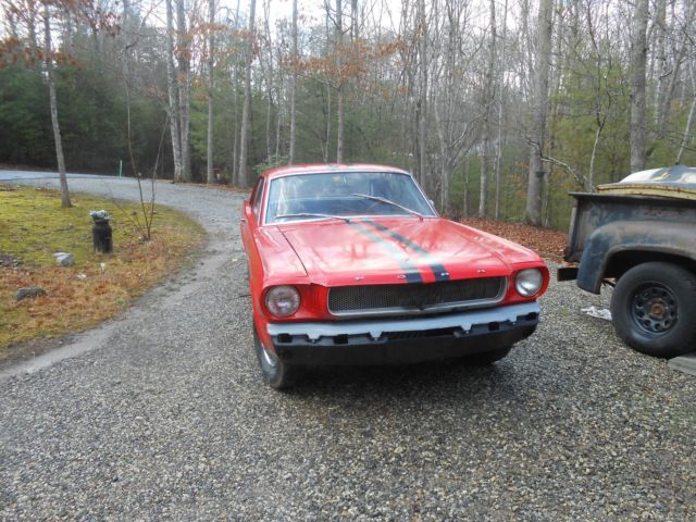 1966 Red Ford Mustang Coupe