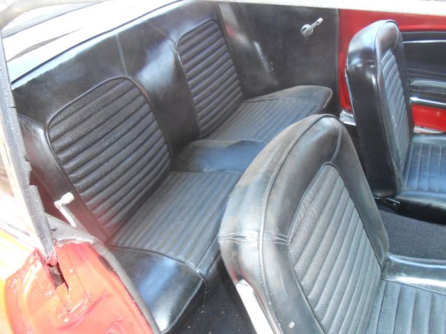 1966 Red Ford Mustang Coupe