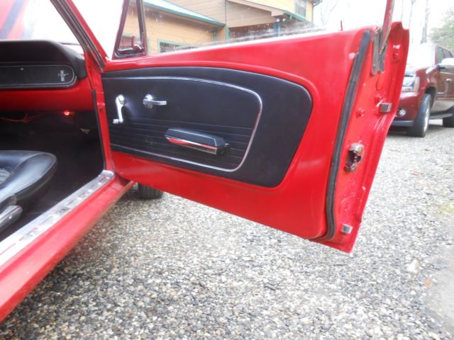 1966 Red Ford Mustang Coupe