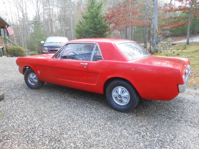 1966 Red Ford Mustang Coupe