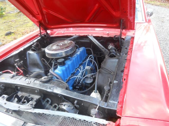 1966 Red Ford Mustang Coupe