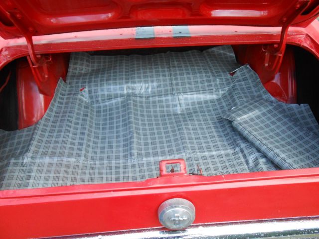 1966 Red Ford Mustang Coupe