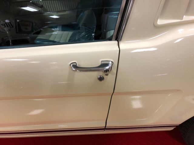 1966 White Ford Mustang Fastback