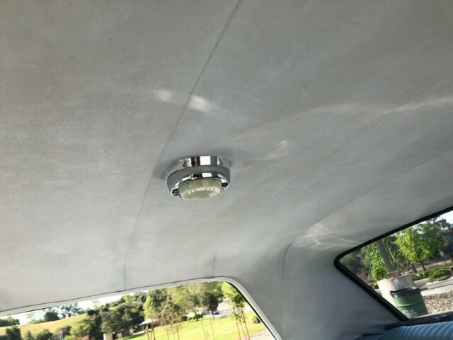 1966 Pearl White with Blue Stripes Ford Mustang Coupe