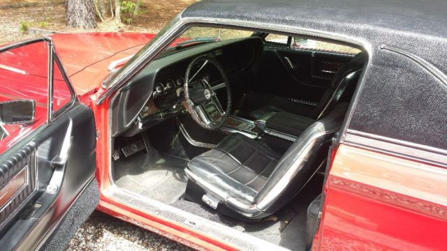 1966 Red Ford Thunderbird