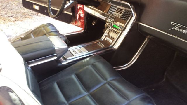 1966 Red Ford Thunderbird