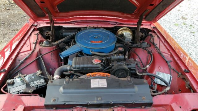 1966 Red Ford Thunderbird