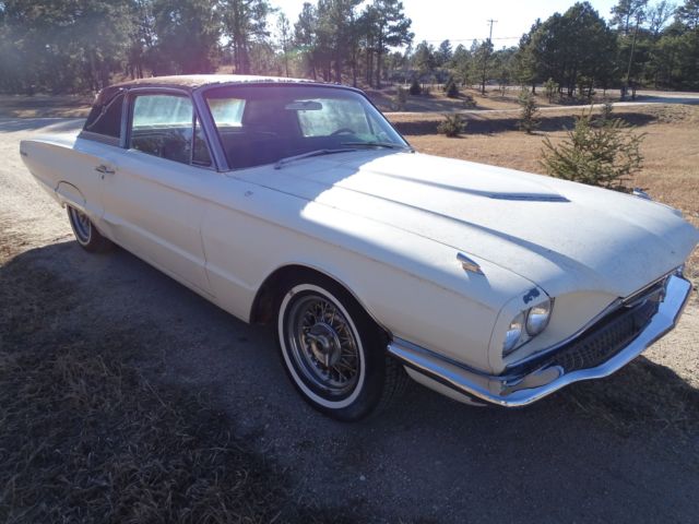 1966 White Ford Thunderbird