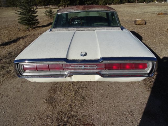 1966 White Ford Thunderbird