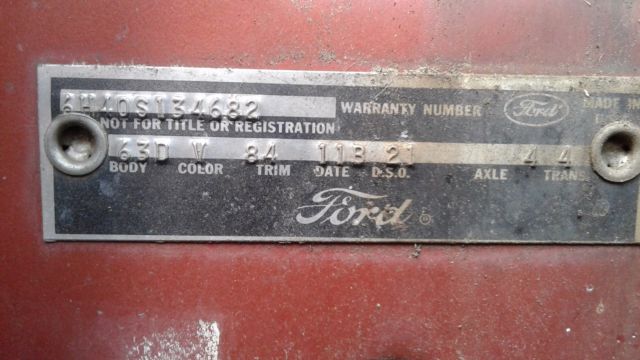 1966 Red Ford Fairlane