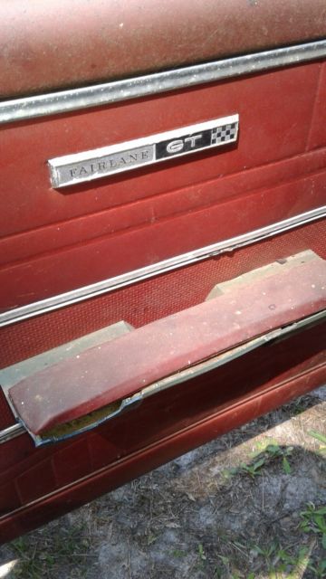 1966 Red Ford Fairlane