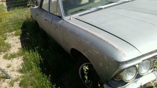 1966 Blue Chevrolet Chevelle sedan