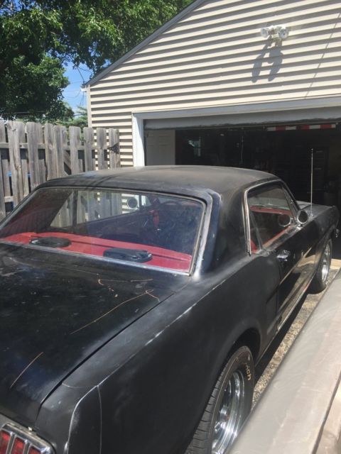 1966 Black Ford Mustang Coupe