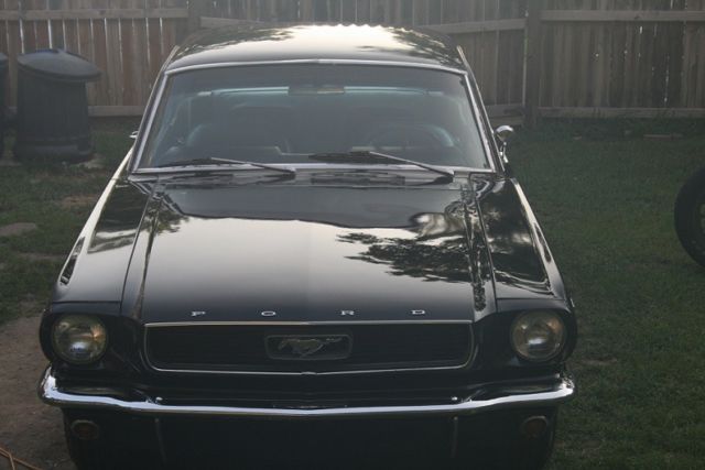 1966 Black Ford Mustang Coupe
