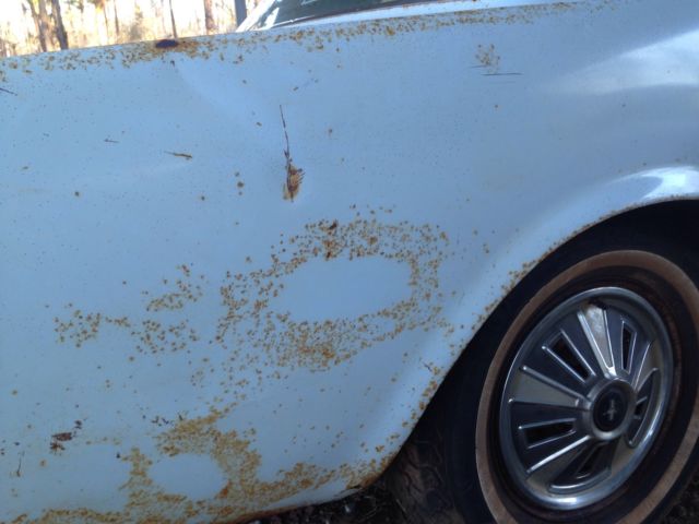 1966 Blue Ford Mustang Coupe