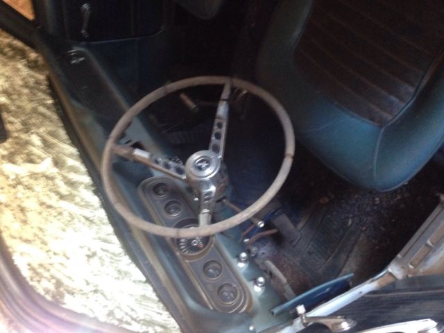 1966 Blue Ford Mustang Coupe