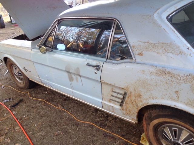 1966 Blue Ford Mustang Coupe