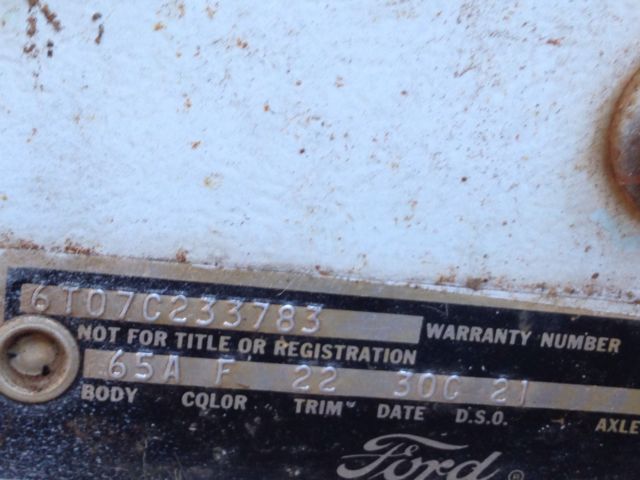 1966 Blue Ford Mustang Coupe