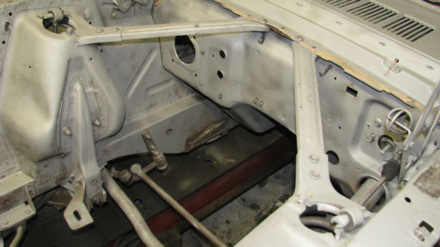 1966 Blue Ford Mustang Convertible