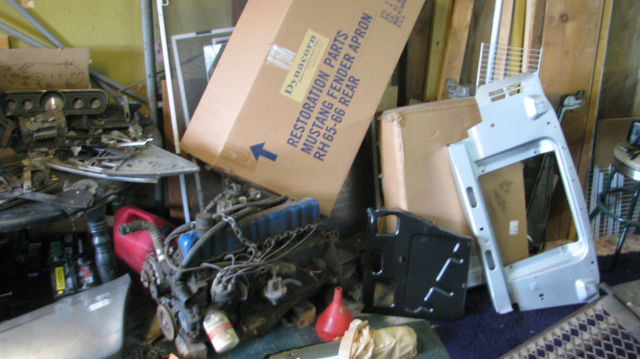 1966 Blue Ford Mustang Convertible