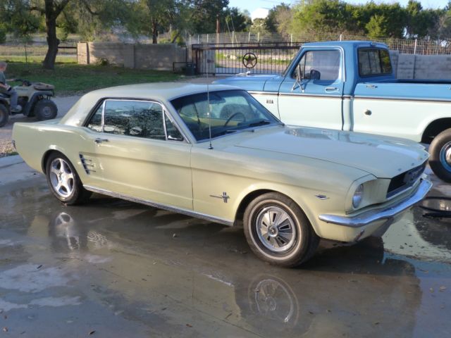 1966 Red Ford Mustang Coupe