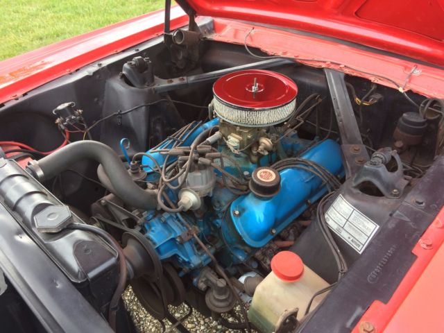 1966 Red Ford Mustang Coupe