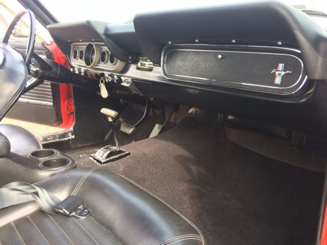 1966 Red Ford Mustang Coupe