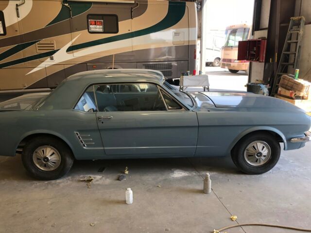 1966 Blue Ford Mustang Coupe