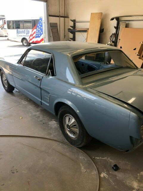 1966 Blue Ford Mustang Coupe