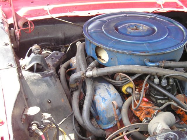 1966 Red Ford Mustang Coupe