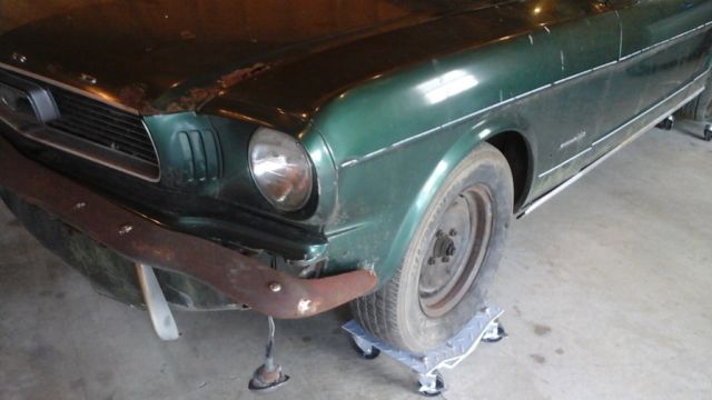 1966 Black Ford Mustang Fastback