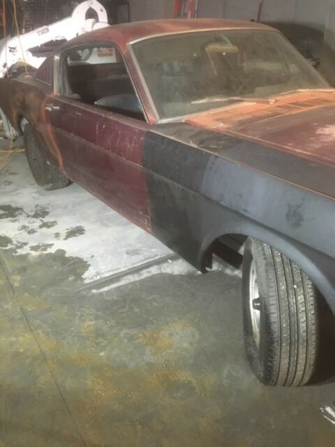 1966 Black Ford Mustang Fastback