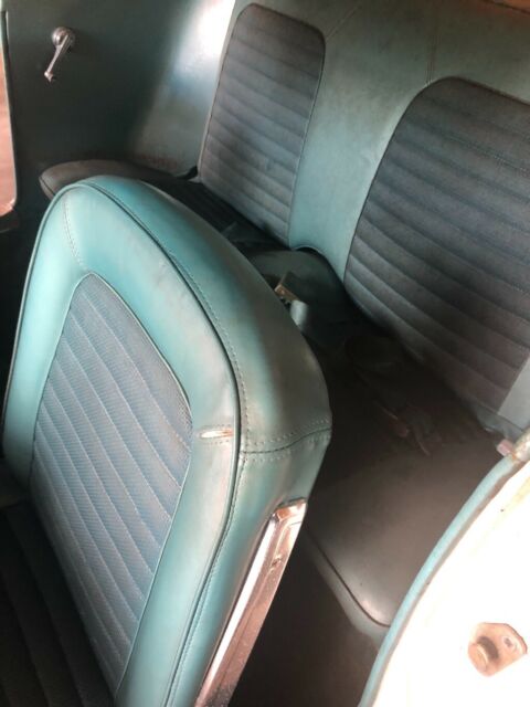 1966 White Ford Mustang Coupe