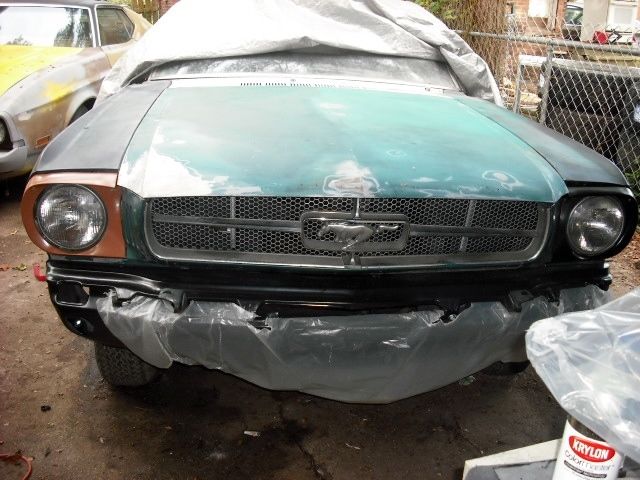 1966 White Ford Mustang Coupe