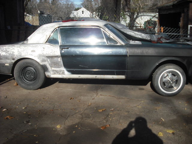 1966 White Ford Mustang Coupe