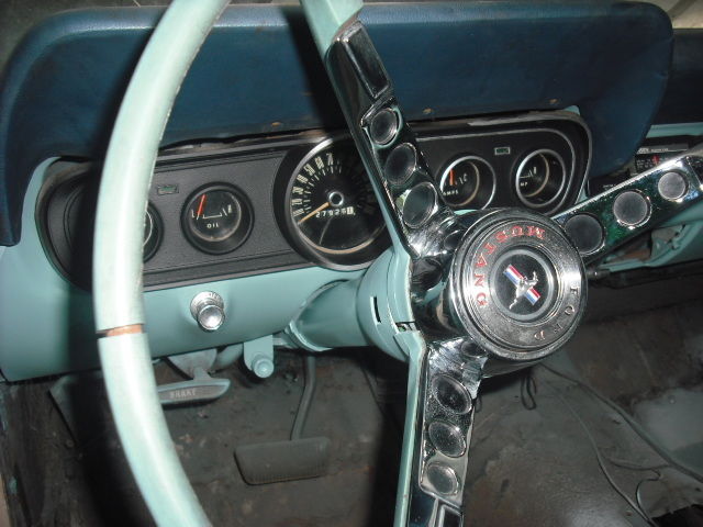 1966 White Ford Mustang Coupe