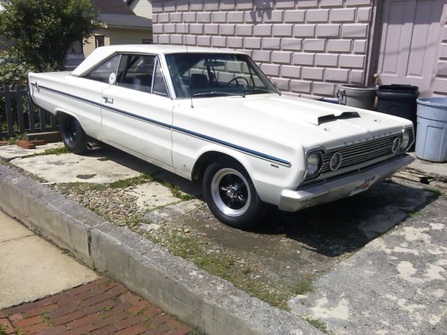 1966 White Plymouth Other Coupe