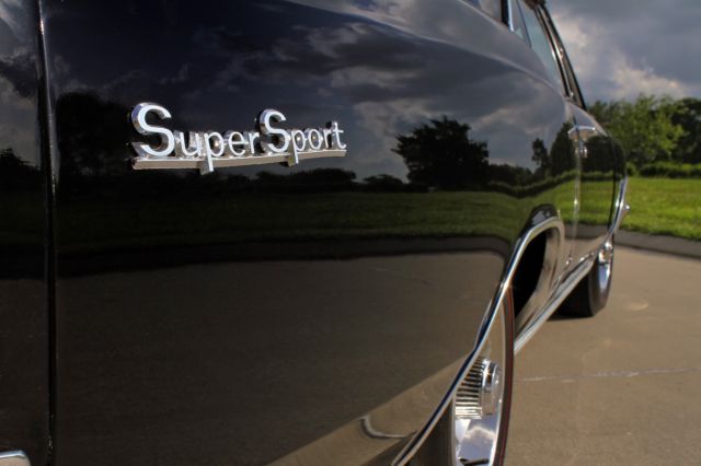 1966 Black Chevrolet Chevelle Coupe