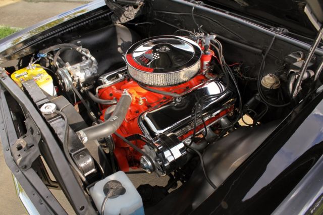 1966 Black Chevrolet Chevelle Coupe