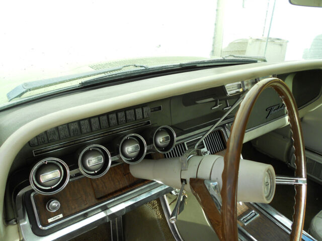 1966 honeydew yellow Ford Thunderbird Coupe