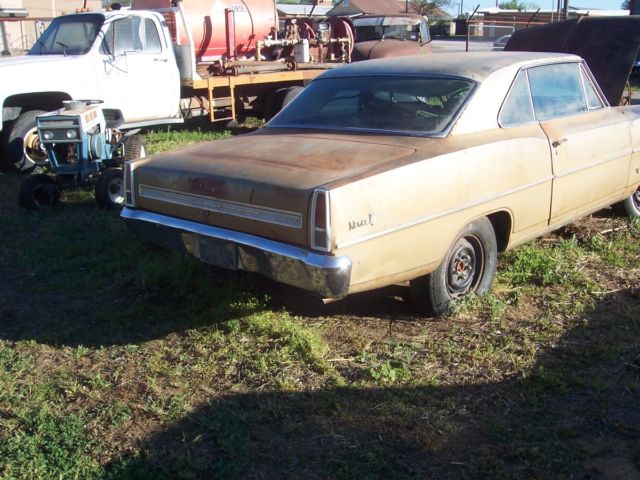 1966 gold Chevrolet Nova