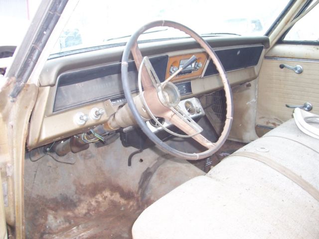 1966 gold Chevrolet Nova