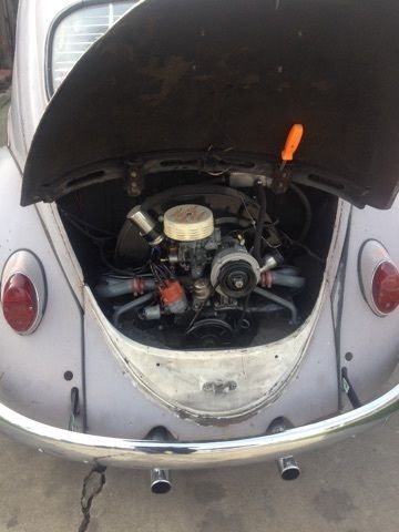 1966 Brown Volkswagen Beetle - Classic