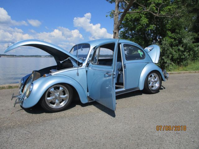 1966 Blue Volkswagen Beetle - Classic