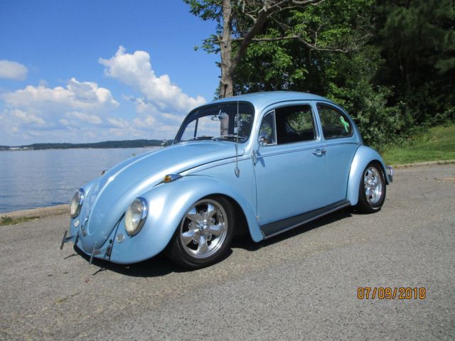 1966 Blue Volkswagen Beetle - Classic