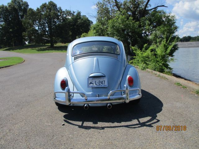 1966 Blue Volkswagen Beetle - Classic