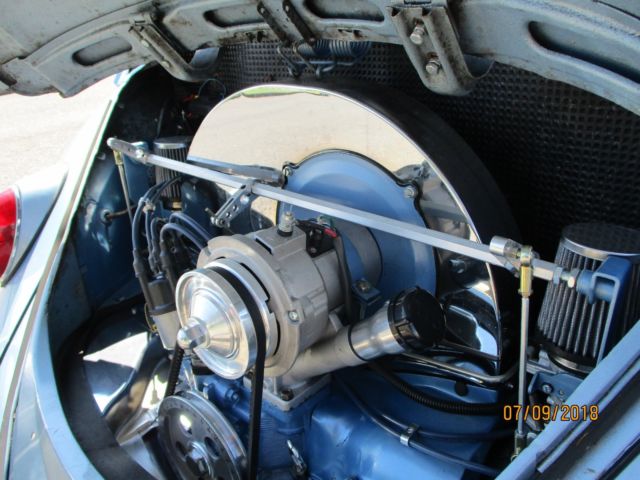 1966 Blue Volkswagen Beetle - Classic