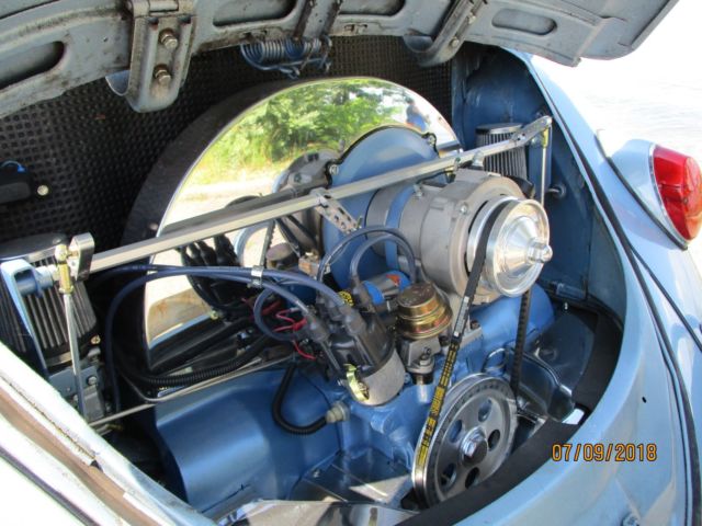 1966 Blue Volkswagen Beetle - Classic